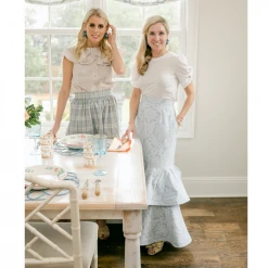 BURU Pink Label BURU X Hunter Blake - Trumpet Teagan - Blue Damask