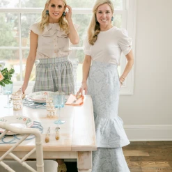 BURU Pink Label BURU X Hunter Blake - Trumpet Teagan - Blue Damask