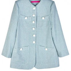 BURU Pink Label Clothing BURU X Hunter Blake Walking Blazer - Blue Tweed