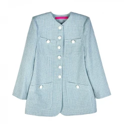 BURU Pink Label Clothing BURU X Hunter Blake Walking Blazer - Blue Tweed
