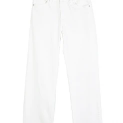 BURU White Label Classic Straight Leg Jeans - White
