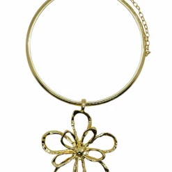 Buru Accessories Le Daisy Pendant Necklace - Gold