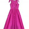 BURU Pink Label Le Scoop Dress - Hot Pink Clothing