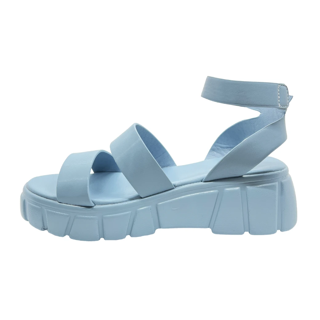 Buru Accessories Light As Air Strapped Sandals - Blue 10 Buru Accessories Light As Air Strapped Sandals - Blue