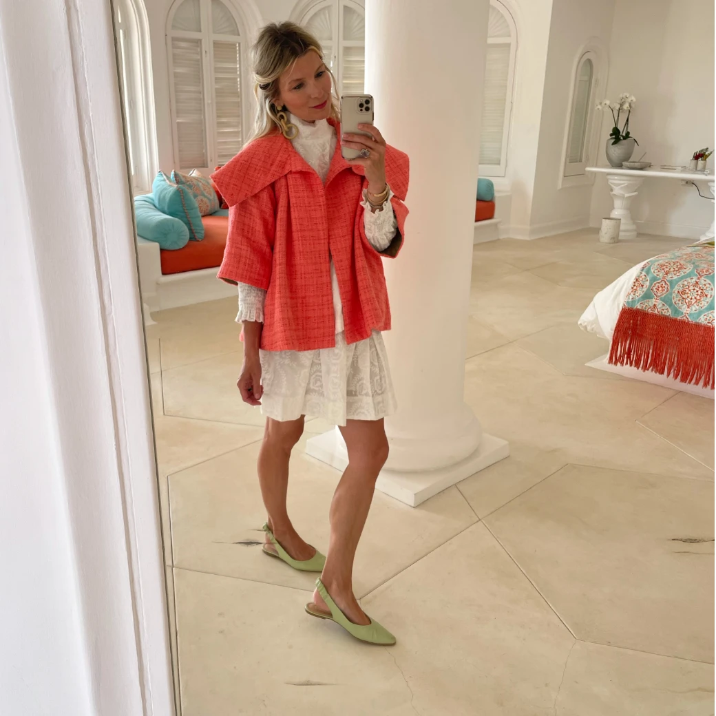 BURU White Label Long Sleeve Mod Top - White Embroidery 17 BURU White Label Long Sleeve Mod Top - White Embroidery