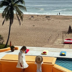 BURU White Label Smocked Waist Skirt - White Embroidery 32 BURU White Label Smocked Waist Skirt - White Embroidery