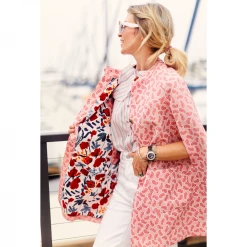 BURU White Label Mama Cape - Red Paisley 25 BURU White Label Mama Cape - Red Paisley