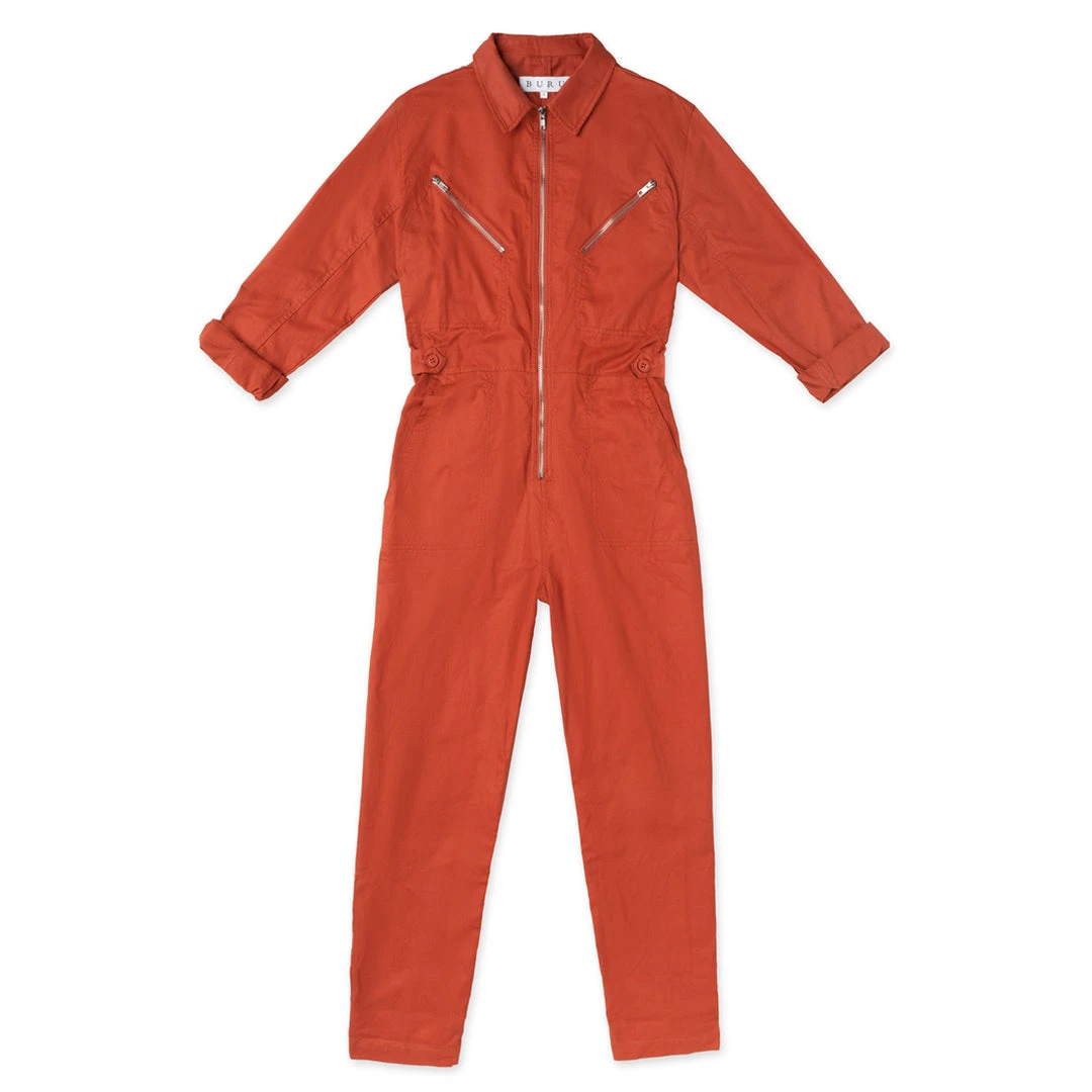 BURU White Label Clothing Mama's Coveralls - Rust - Final Sale 5 BURU White Label Clothing Mama's Coveralls - Rust - Final Sale