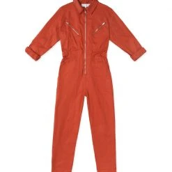 BURU White Label Clothing Mama's Coveralls - Rust - Final Sale