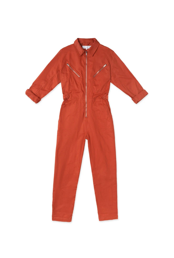 BURU White Label Clothing Mama's Coveralls - Rust - Final Sale 3 BURU White Label Clothing Mama's Coveralls - Rust - Final Sale