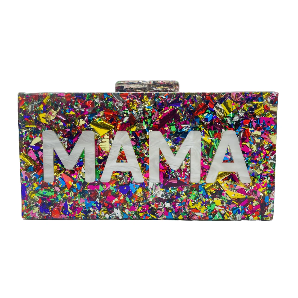 BURU Accessories Confetti MAMA Clutch - Rainbow 12 BURU Accessories Confetti MAMA Clutch - Rainbow