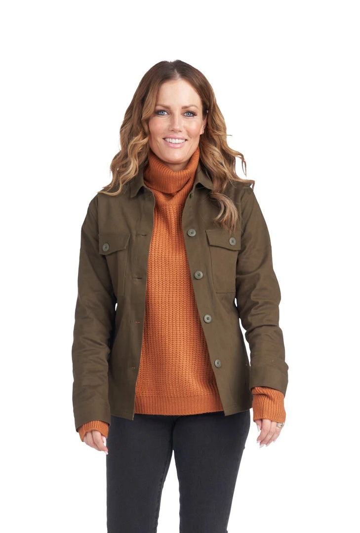 BURU White Label Military Jacket - Army - Final Sale 4 BURU White Label Military Jacket - Army - Final Sale