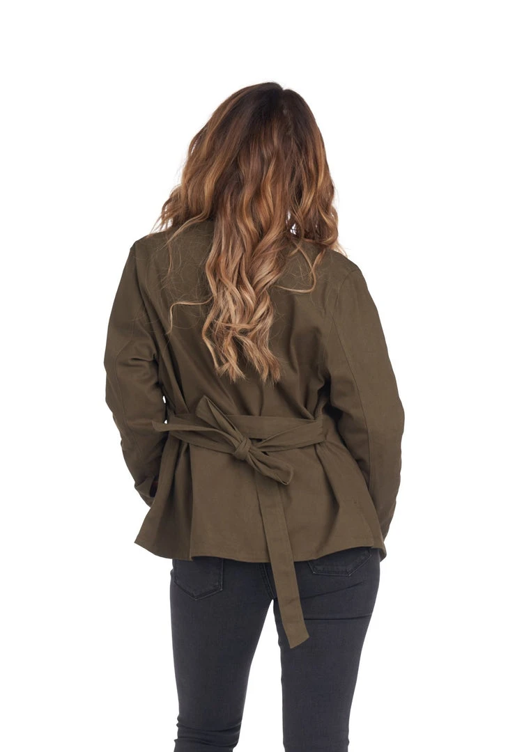 BURU White Label Military Jacket - Army - Final Sale 5 BURU White Label Military Jacket - Army - Final Sale