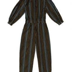 BURU White Label Jumpsuits Moms Only Jumpsuit - Lurex Stripe - Final Sale