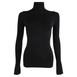 Niki Biki Long Sleeve Turtleneck Top - 2 Colors Clothing