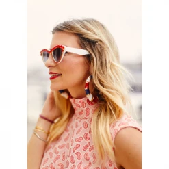 BURU White Label Paisley Party Skirt - Red Clothing