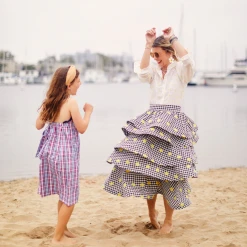 BURU White Label Clothing Peplum Puff Sleeve Button Down - Yellow Hearts 35 BURU White Label Clothing Peplum Puff Sleeve Button Down - Yellow Hearts