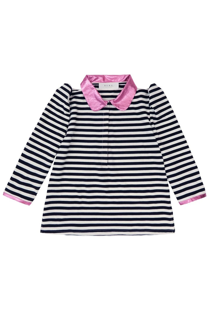 BURU White Label Peter Pan Tee - Black 3 BURU White Label Peter Pan Tee - Black