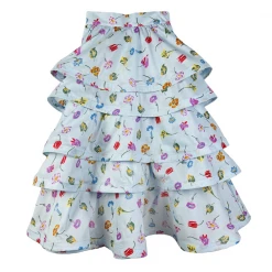 Clothing Pink Label Teagan Midi- Blue Tulip