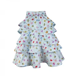 Clothing Pink Label Teagan Midi- Blue Tulip