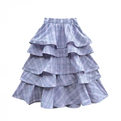 Pink Label Teagan Midi- Blue & Pink Plaid 17 Pink Label Teagan Midi- Blue & Pink Plaid