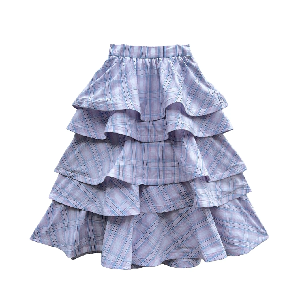 Pink Label Teagan Midi- Blue & Pink Plaid 10 Pink Label Teagan Midi- Blue & Pink Plaid