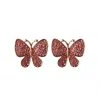 Buru Accessories Rhinestone Butterflies - Pink - Final Sale 2 Buru Accessories Rhinestone Butterflies - Pink - Final Sale