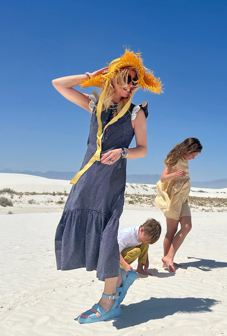 BURU Pink Label Placket Front Ruffle Maxi Dress - Black Polka Dot 3 BURU Pink Label Placket Front Ruffle Maxi Dress - Black Polka Dot