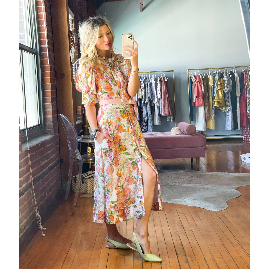 Buru Accessories Pearl Buckled Belt - Blush 5 Buru Accessories Pearl Buckled Belt - Blush