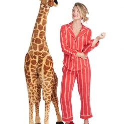 BURU White Label Clothing PJ Trousers - Red Stripe