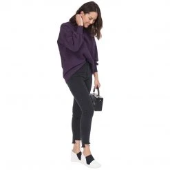 Shoes Color Block Wedge Sneakers - Black & White - Final Sale Loungewear