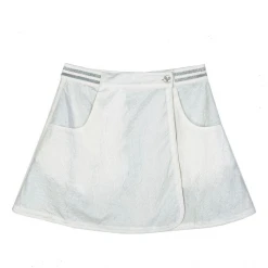 BURU White Label Reversible Tennis Skirt - Whites