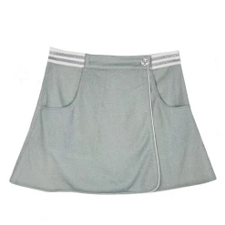 BURU White Label Reversible Tennis Skirt - Whites