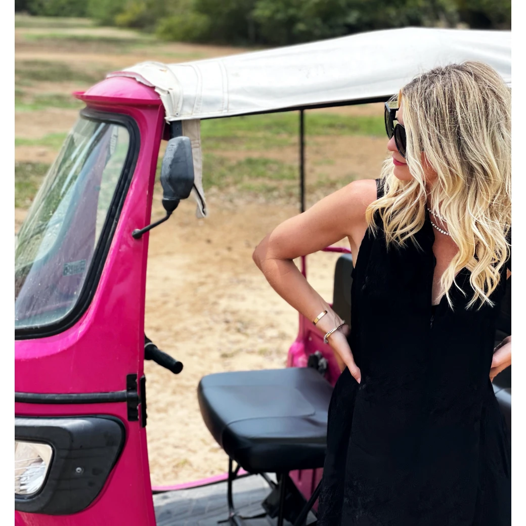 BURU Pink Label Clothing Ruffle Collar Midi Dress - Black Embroidery 15 BURU Pink Label Clothing Ruffle Collar Midi Dress - Black Embroidery