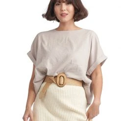 BURU White Label Tops Box Top - Sand