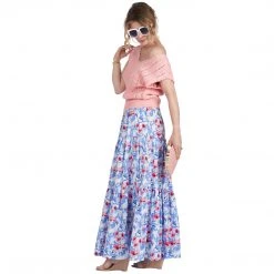 BURU White Label Clothing Scalloped Edge Sleeveless Sweater - Pink - Final Sale