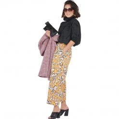 BURU White Label Clothing Boxy Turtleneck - Black Marble