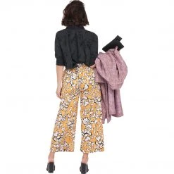 BURU White Label Clothing Boxy Turtleneck - Black Marble