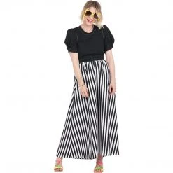 BURU White Label Sivas Statement Tee - Black With White Stitching - PRE-SALE Tops