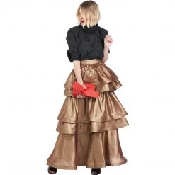 BURU White Label Clothing Boxy Turtleneck - Black Marble