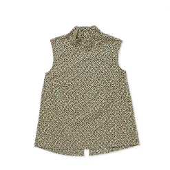 BURU White Label Sleeveless Mod Top - Yellow Rose Clothing