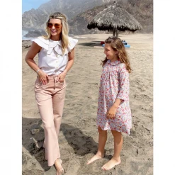 BURU White Label High Rise Sailor Jeans - Terracota Clothing