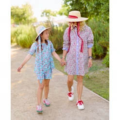 BURU White Label Clothing Slim Fit Boyfriend Shirtdress - Lady Liberty Print