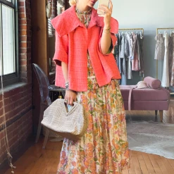 BURU White Label Clothing Smocked Waist MAXI Skirt - Floral 19 BURU White Label Clothing Smocked Waist MAXI Skirt - Floral