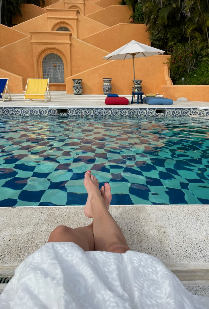 BURU White Label Smocked Waist Skirt - White Embroidery 6 BURU White Label Smocked Waist Skirt - White Embroidery