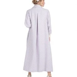 BURU Pink Label Clothing Swing Coat - Lavender Woven Cotton - PRE-SALE