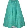 BURU Pink Label BURU X TSCS Everyday Skirt - Aqua & Lime Gingham