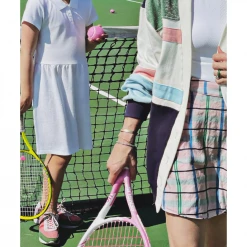 BURU White Label Clothing Tennis Cardigan - Navy Colorblock