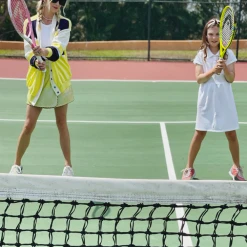 BURU White Label Tennis Cardigan - Yellow Colorblock Clothing 16 BURU White Label Tennis Cardigan - Yellow Colorblock Clothing