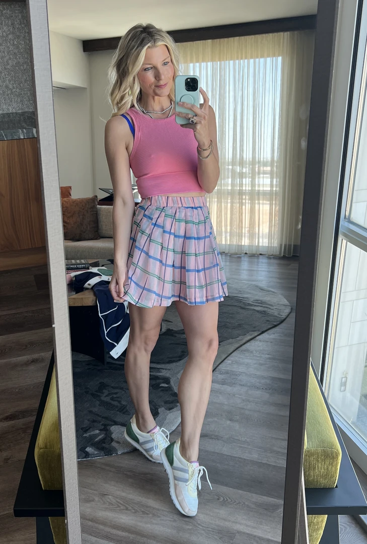 Buru Clothing Tennis Top - Bubblegum 5 Buru Clothing Tennis Top - Bubblegum